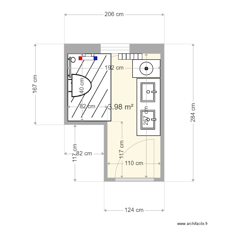 BENNECY Marie France projet. Plan de 0 pièce et 0 m2