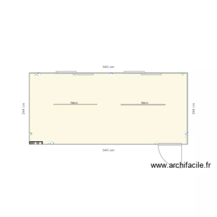 AFFAIRE AZUR PACK. Plan de 