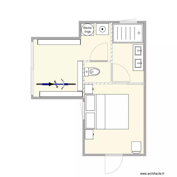 garage 1. Plan de 