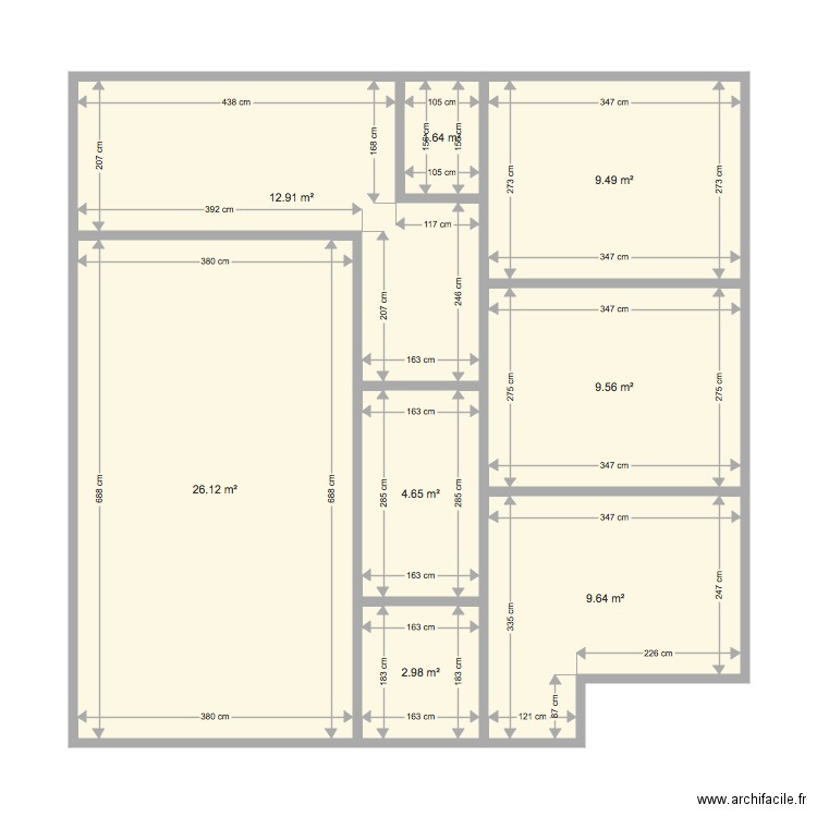 mons en baroeul. Plan de 0 pièce et 0 m2