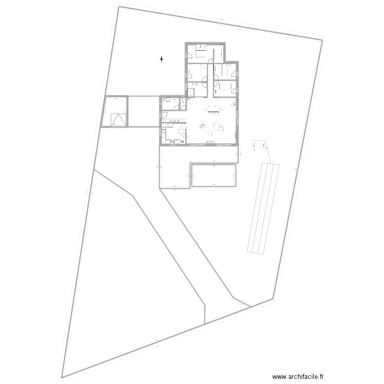 Plan Maison 1095. Plan de 0 pièce et 0 m2