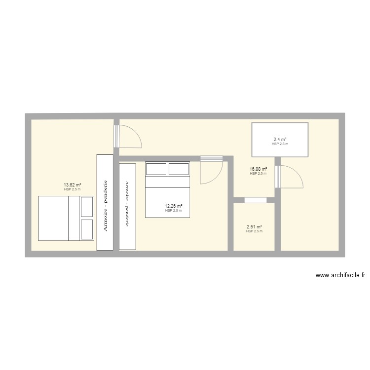 haut chauve. Plan de 0 pièce et 0 m2