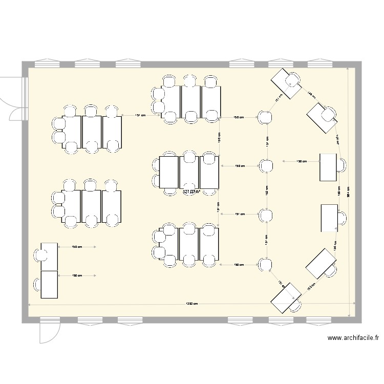 511 Decodeurs 010921. Plan de 1 pièce et 127 m2