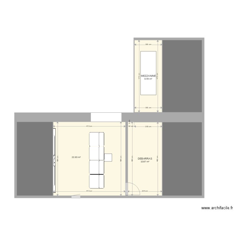 2eme pisseloup. Plan de 0 pièce et 0 m2