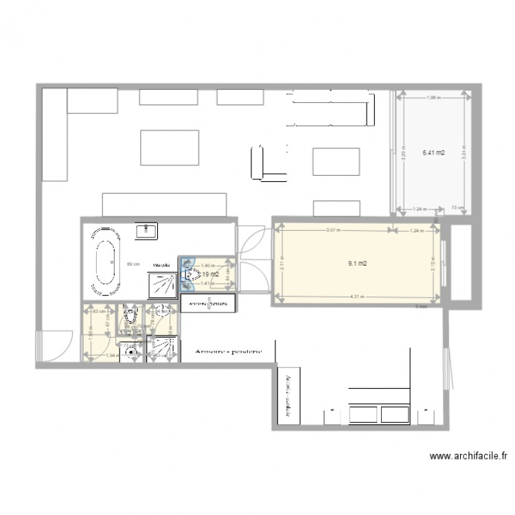 Charpentier plan final en cours 2. Plan de 0 pièce et 0 m2