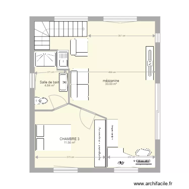 étage B. Plan de étage B. Plan de