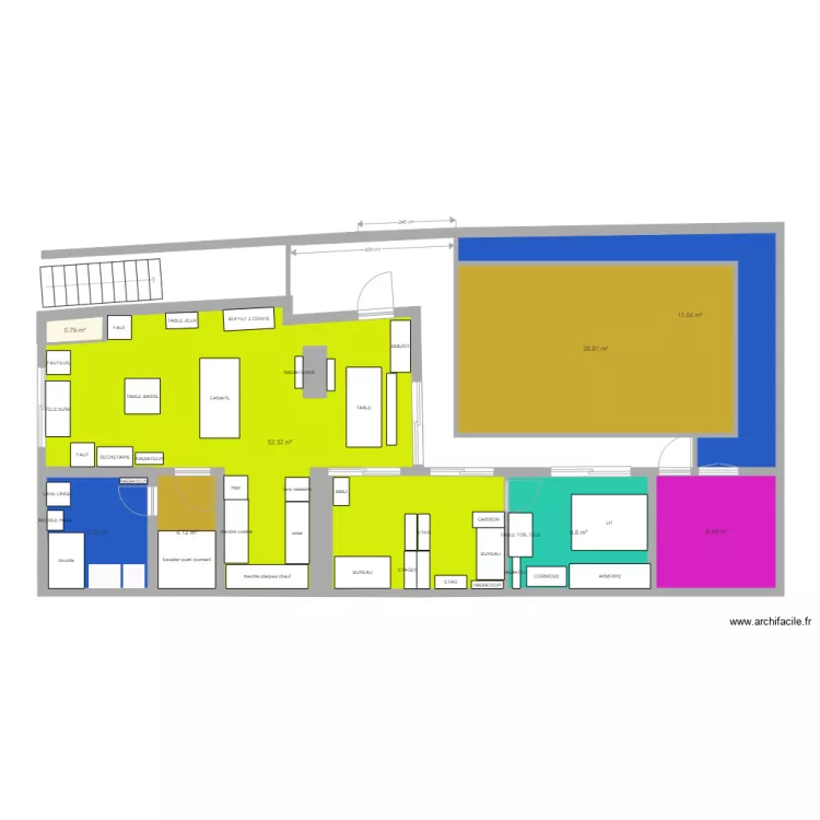 CANTA JARDIN RDJ MEUBLE M. Plan de CANTA JARDIN RDJ MEUBLE M. Plan de