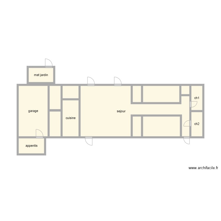 CONSTANT. Plan de 0 pièce et 0 m2