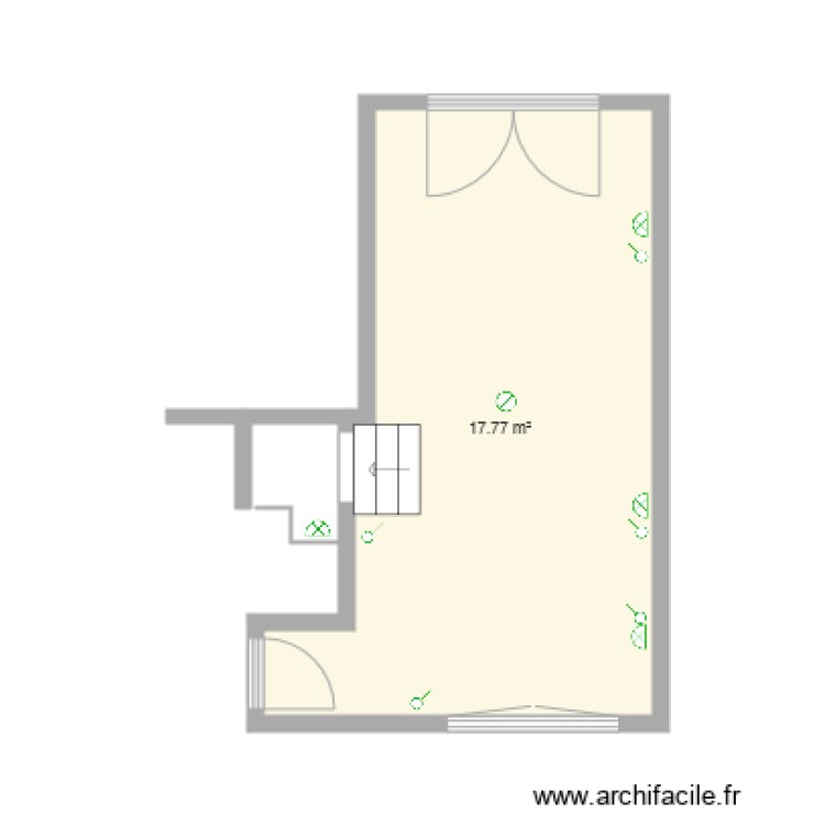 Chambre 2. Plan de 0 pièce et 0 m2