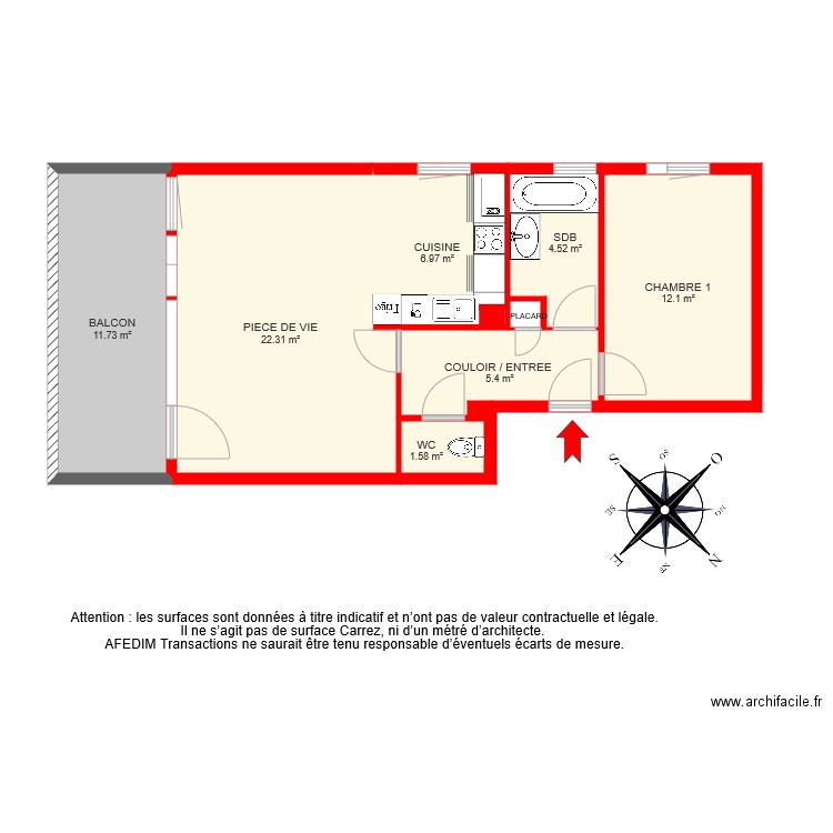 BI 5054 . Plan de 0 pièce et 0 m2