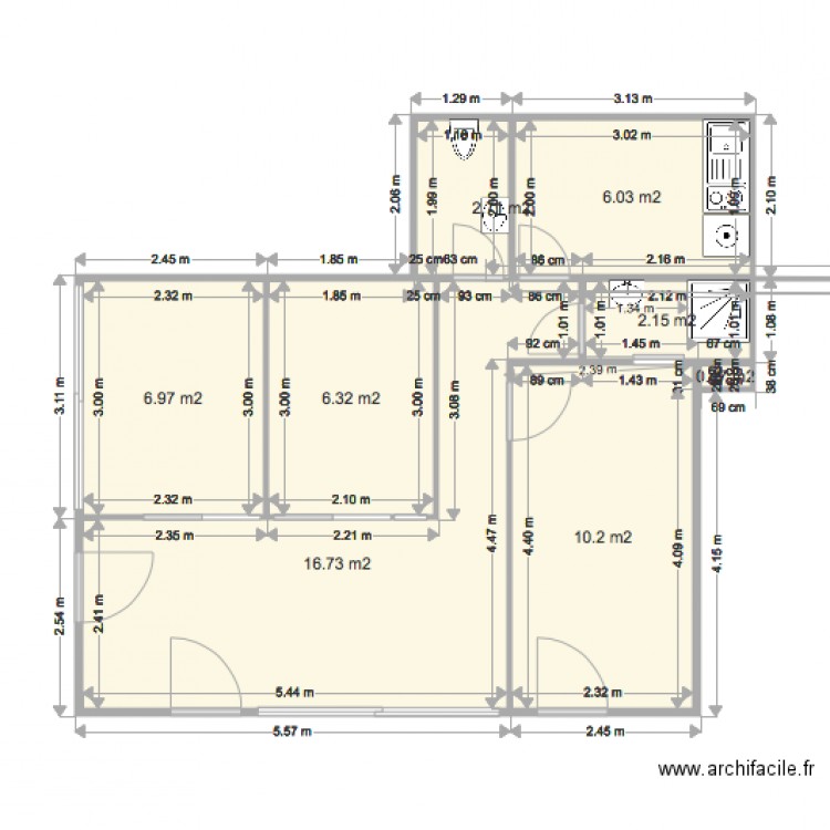 Plan les ouates. Plan de 0 pièce et 0 m2