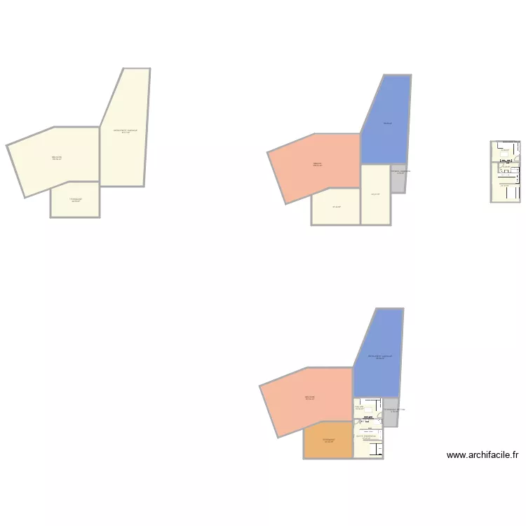 ROZE plan extension VOUZY. Plan de 