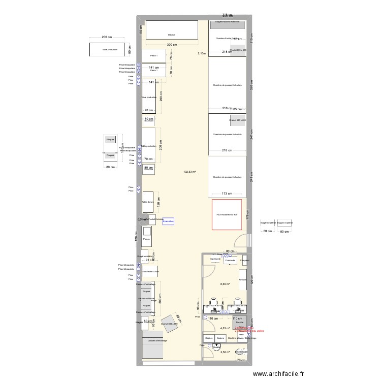 Montreuil 120m2 Werner - 3. Plan de 5 pièces et 118 m2