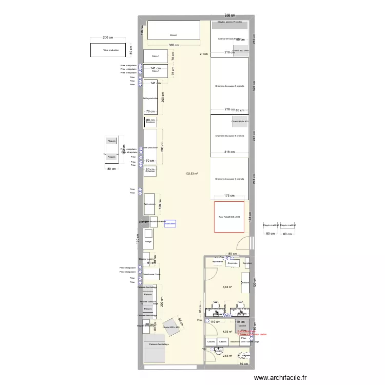 Montreuil 120m2 Werner - 3. Plan de Montreuil 120m2 Werner - 3. Plan de
