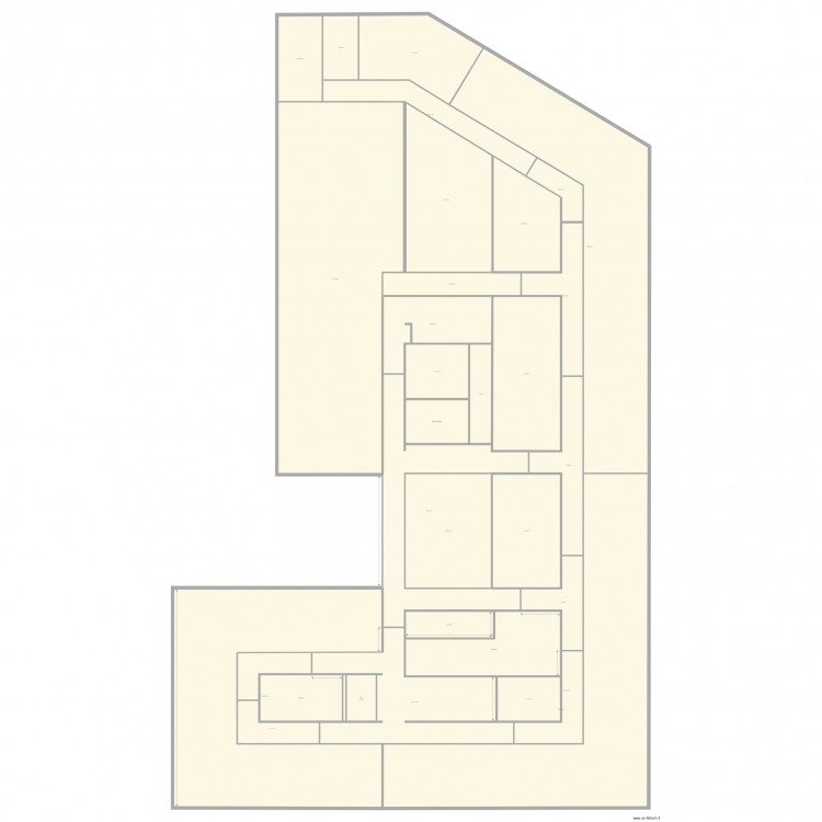 Lab vierge. Plan de 0 pièce et 0 m2