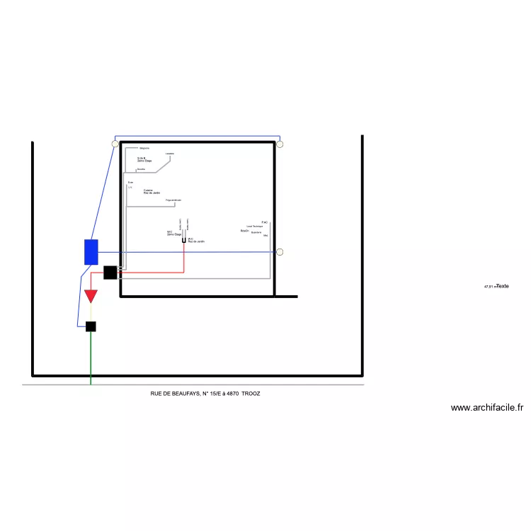 dupont/trooz. Plan de 