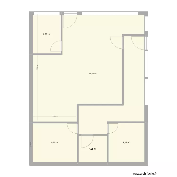 PLAN VIGAN PARFUMERIE. Plan de 