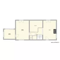 Moulin de la Geneste habitation avec escalier 2/4 tournant V2