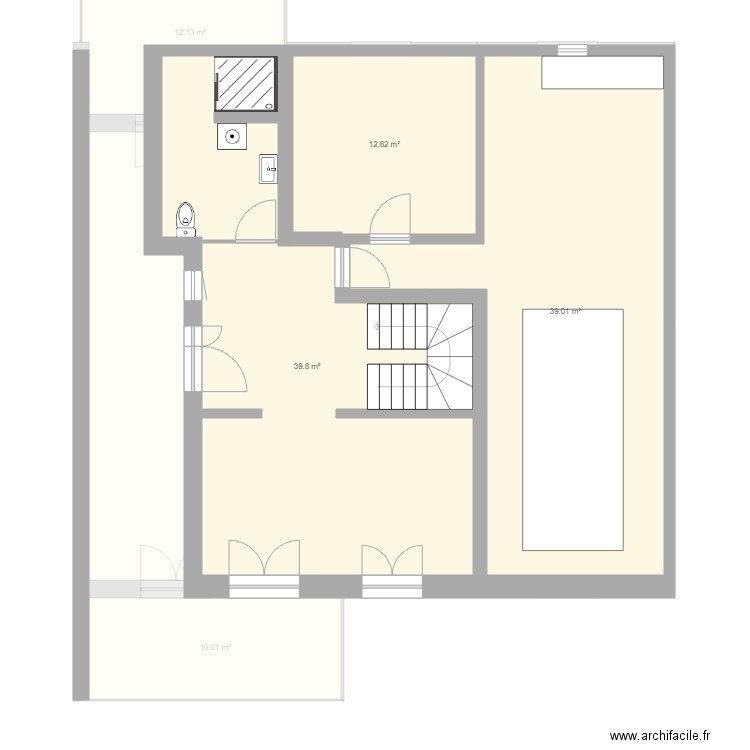 venelles 1975 modif complete amenagement. Plan de 0 pièce et 0 m2