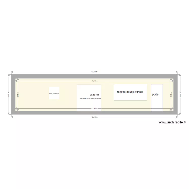 plan facade. Plan de plan facade. Plan de