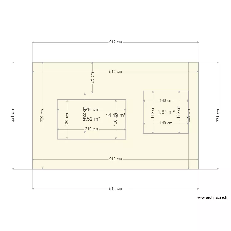 garage1. Plan de garage1. Plan de