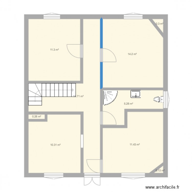 vraies dimensions 5. Plan de 0 pièce et 0 m2