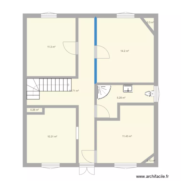 vraies dimensions 5. Plan de 