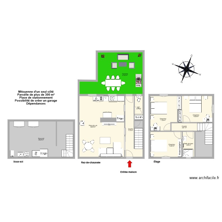 DUFOUR. Plan de 0 pièce et 0 m2