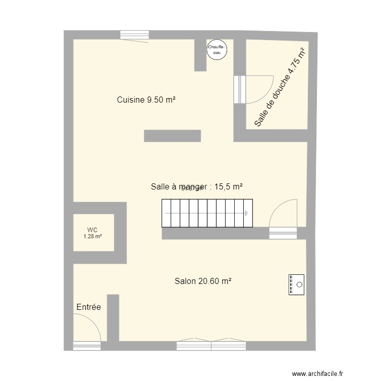 Auby 69K Goubel. Plan de 0 pièce et 0 m2