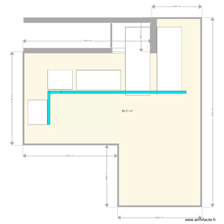 ZONE FUMOIR PROJET. Plan de ZONE FUMOIR PROJET. Plan de
