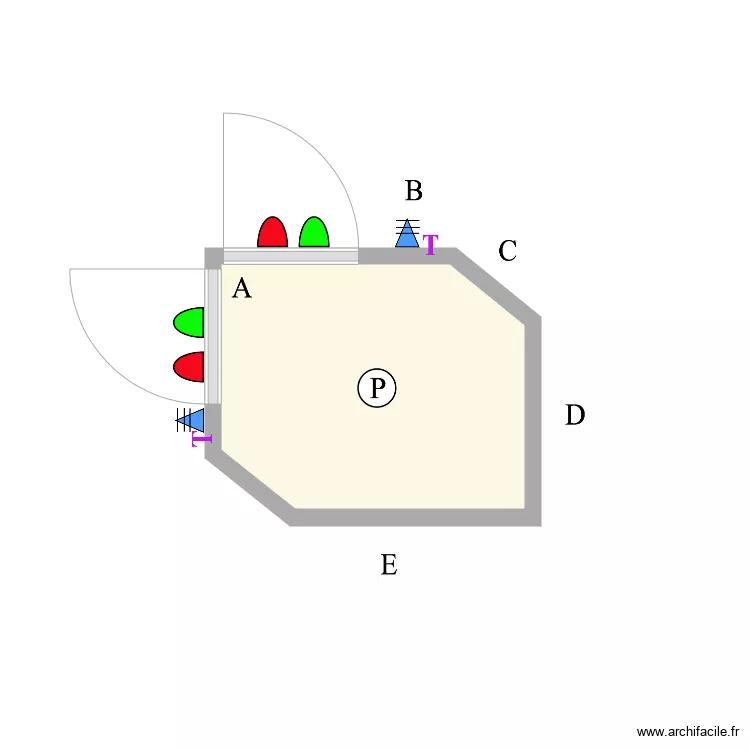 Panoramique Docteur Gr&eacute;gory COISNE. Plan de 