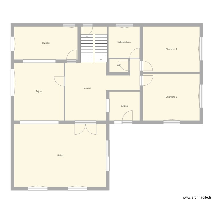 Croquis DESCHATRES BAPST. Plan de 0 pièce et 0 m2