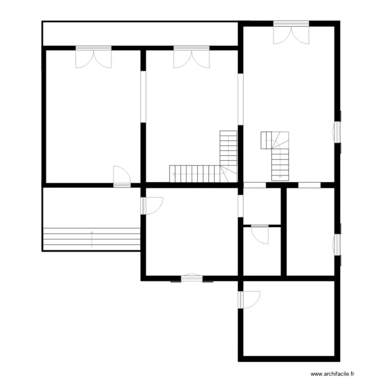 Dax maison soulie. Plan de 
