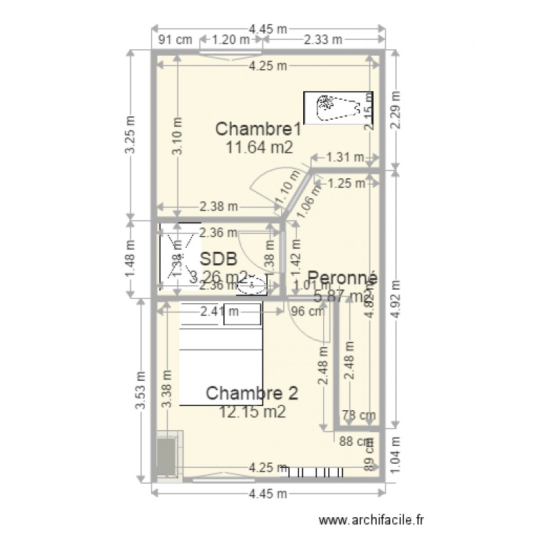 AURELIE R . Plan de 0 pièce et 0 m2