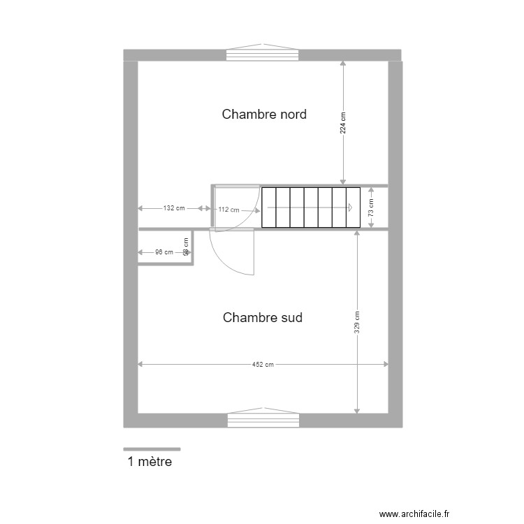 Chalet Niveau 2. Plan de 0 pièce et 0 m2