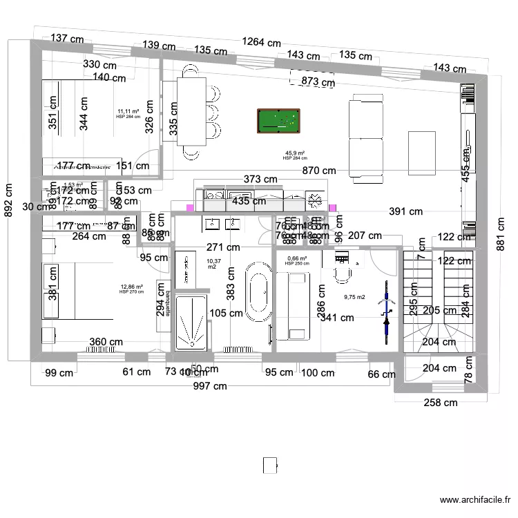  Plan villa N&eacute;a 5. Plan de 