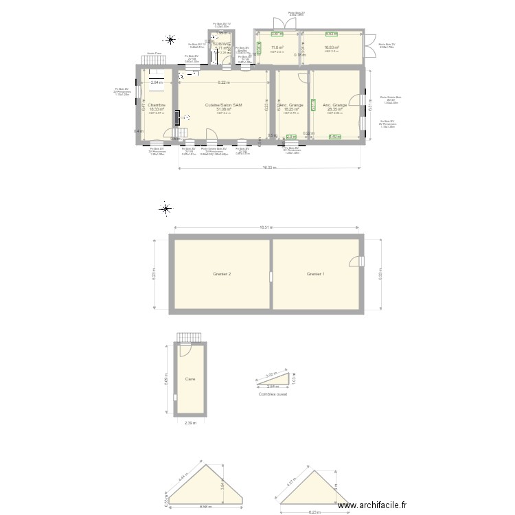 SANEVA Mimica. Plan de 0 pièce et 0 m2