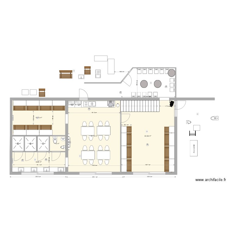 mvo 41. Plan de 8 pièces et 95 m2