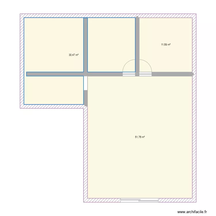 Lauroquebrune. Plan de 