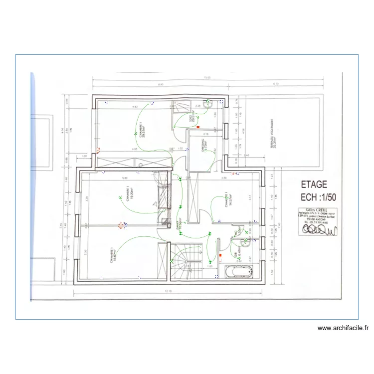 Nouvel Etage. Plan de Nouvel Etage. Plan de