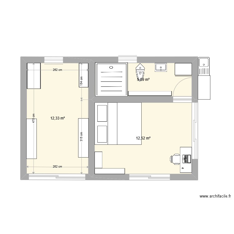 noutcaseannexeV3. Plan de 0 pièce et 0 m2