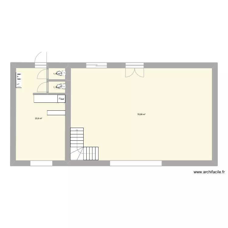Fromagerie Grange 3. Plan de 