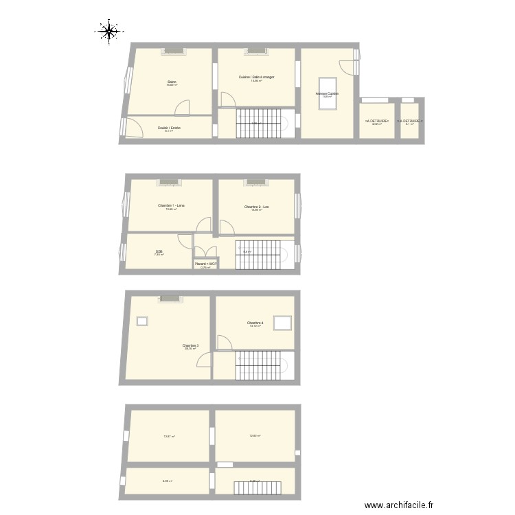 Karrenberg rdc v1. Plan de 0 pièce et 0 m2