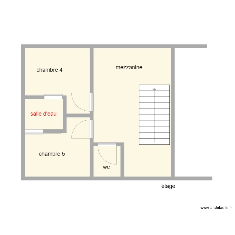 normand existant. Plan de 0 pièce et 0 m2