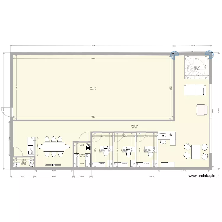 agence fuveau am&eacute;nagement. Plan de 