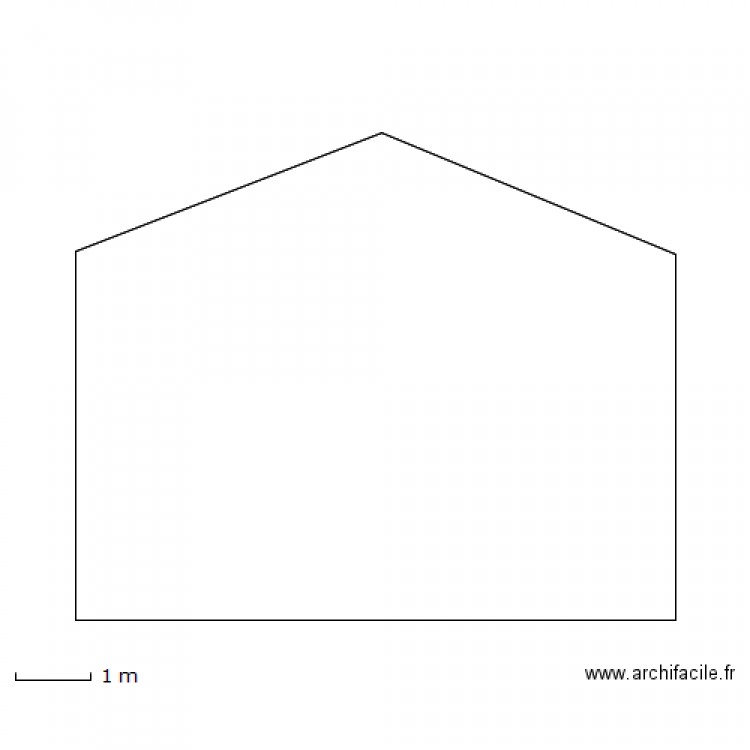 facade ouest pcm 5. Plan de 0 pièce et 0 m2