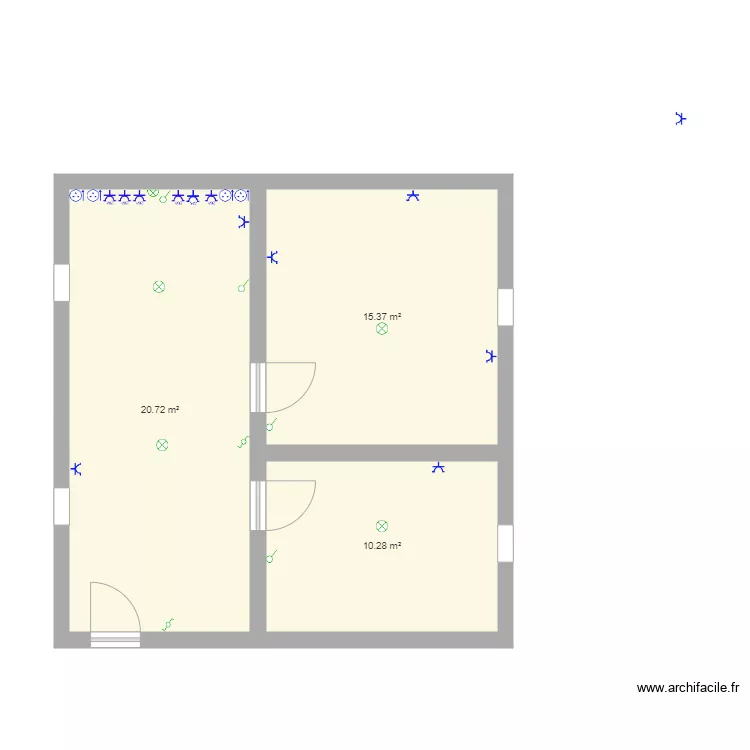 Plan appartement. Plan de 