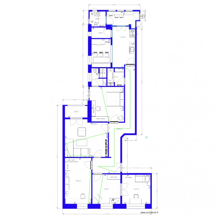 plan sao felix 3 elec. Plan de 0 pièce et 0 m2