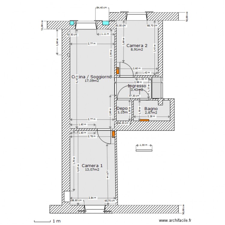 via-masserano 3-avec-mesures. Plan de 0 pièce et 0 m2