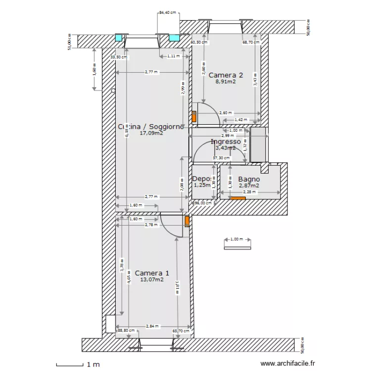 via-masserano 3-avec-mesures. Plan de 